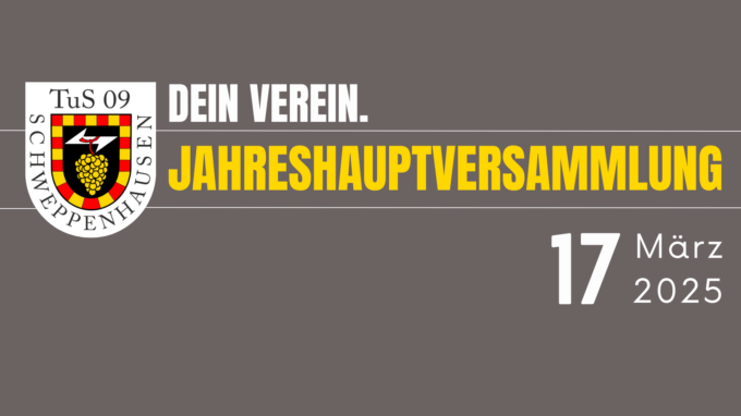 Jahreshauptversammlung 2025